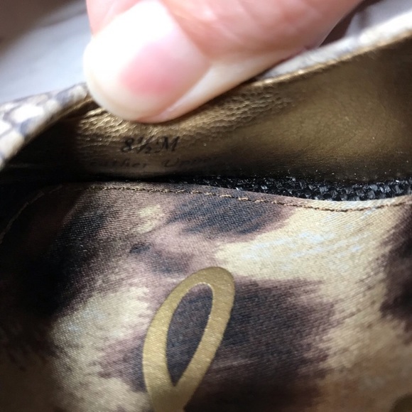 •Sam Edelman• sz 8.5 Snake skin Tacoma heels - Picture 7 of 8